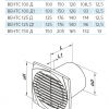 Осьової декоративний вентилятор Vents 100 ДТ 12 - превью 2