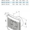Настінний і стельовий вентилятор VENTS 125 МТН Л - превью 2