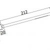 Ручна лійка Paffoni хром ZDOC117CR - превью 2