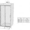 Душові двері Ravak Matrix MSD2-100 L + Transparent 0WLA0C00Z1 - превью 2