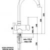 Змішувач для кухні Одноважільний Paffoni Stick з підключенням для фільтрованої води хром SK190CR - превью 2