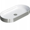 Раковина для ванної Catalano Horizon 70х35 см білий / срібло 170AHZBA - превью 1