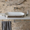 Раковина для ванної Catalano Horizon 70х35 см білий / срібло 170AHZBA - превью 3
