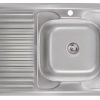 Кухонна мийка Lidz 6080-R 0.6мм Satin LIDZ6080R06SAT - превью 1