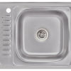 Кухонна мийка Lidz 6050-R 0.6мм Satin LIDZ6050R06SAT - превью 1
