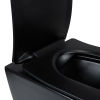 Унитаз подвесной Q-Tap Scorpio Rimless черный матовый QT1433053ERMB с сиденьям Slim Soft-close - превью 5