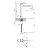 Змішувач для раковини Qtap Robin чорний QTROB1060H102K - превью 2