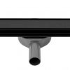 Душовий канал Rea Neo Pro 90 см REA-G8908 з чорною решіткою під плитку - превью 3