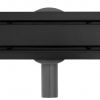 Душевой канал Rea Neo Pro 90 см REA-G8908 с черной решёткой под плитку - превью 6