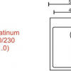Кухонная мойка Platinum Handmade PVD бронза 000028082 - превью 2