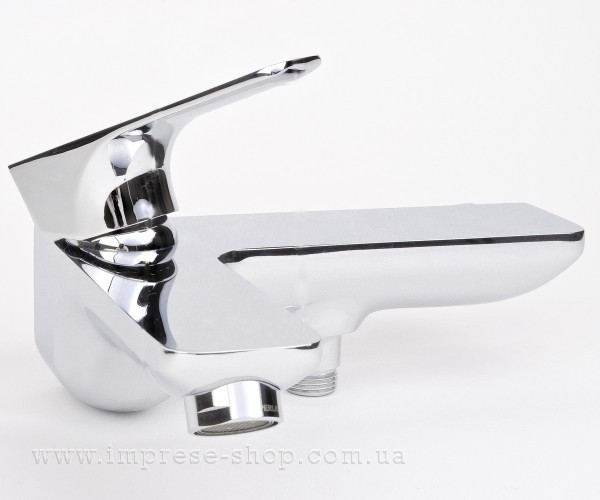 Змішувач для ванни з коротким виливом Imprese Valtice хром 10320 - фото 5