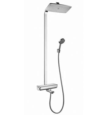 Душевая система Hansgrohe Raindance Select Showerpipe 360 для ванны, белый-хром 27113400 - фото 1