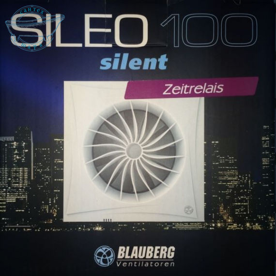Малошумний вентилятор BLAUBERG Sileo 100 S - фото 2
