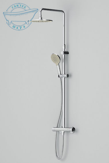 Душевая система Am Pm LIKE ShowerSpot с термостатом F0780400 - фото 3