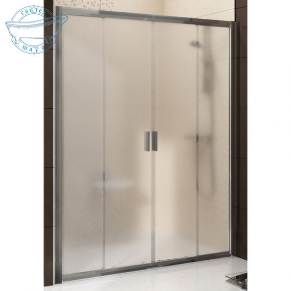 Душові двері Ravak BLIX BLDP 4 - 130 підлогу. алюміній + Transparent 0YVJ0C00Z1 - фото 1