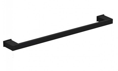 Тримач для рушників 50 см Sonia S-Cube Black чорний матовий 172993 - фото 1
