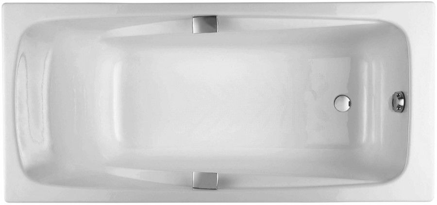 Чугунная ванна JACOB DELAFON Repos 170х80 E2915-00 + ноги + сифон - фото 2