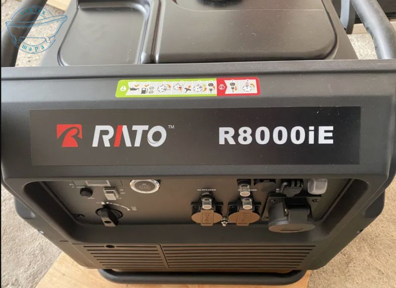 Інверторний генератор RATO R8000iE 7,5 кВт - фото 3