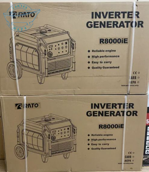 Інверторний генератор RATO R8000iE 7,5 кВт - фото 6