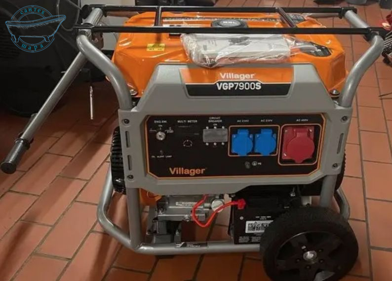 Генератор бензиновый Villager VGP 7900 S 7,9 кВт - фото 6
