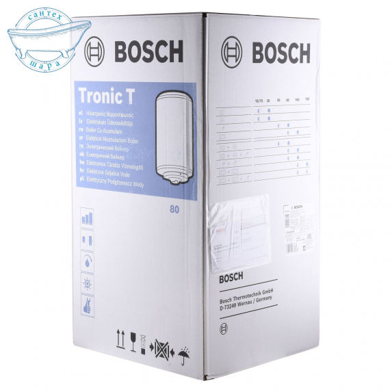 Водонагрівач накопичувальний Bosch Tronic TR2000T 80 B 7736506091 - фото 5