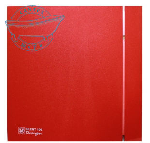 Малошумний вентилятор Soler & Palau SILENT-100 CRZ RED DESIGN 4C