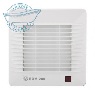 Настінний і стельовий вентилятор Soler & Palau EDM-200 C