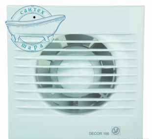 Настінний і стельовий вентилятор Soler & Palau DECOR-100 C