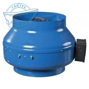 Канальний відцентровий вентилятор ВКМ 250 Р (бурий короб) Vents
