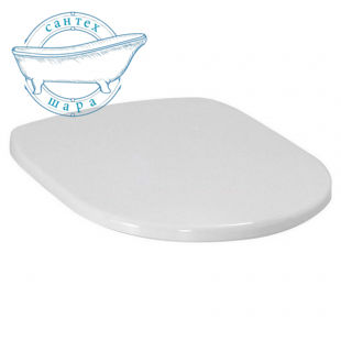 Сиденье с крышкой для унитаза ArtCeram Azuley с функцией Soft Close, цвет белый AZA001 01; 71