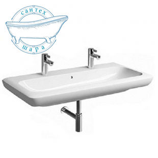 Раковина для ванної на тумбу Kolo Life 100 з покриттям Reflex біла M21510900