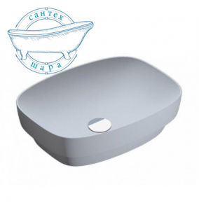 Раковина для ванной накладная Catalano Colori 50х38 серый 150AGRLXCS