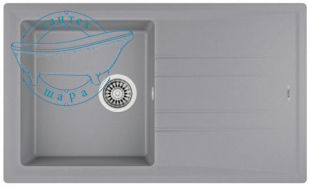Кухонна мийка Teka STONE 50 B-TG 1B 1D сірий металік 115330014