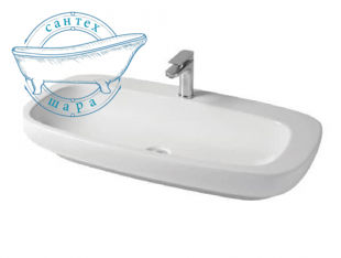 Раковина для ванної ArtCeram Dial 90х48,5 см білий глянсовий DAL004 01; 00