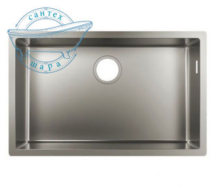 Мийка для кухні під стільницю Hansgrohe S71 S719-U660 нержавіюча сталь 43428800