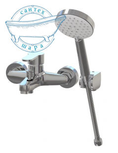 Змішувач для ванни з душовим набором PRIMERA Prime хром 10140016