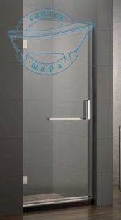 Душові двері ASIGNATURA Turia 90 см (профіль - сатин, скло - прозоре) 39040409