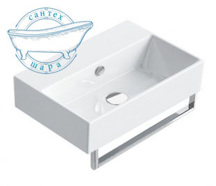 Раковина для ванной подвесная Catalano Premium 55х37 см белая 155VP00