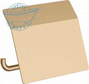 Держатель туалетной бумаги Hansgrohe AddStoris матовая бронза 41753140