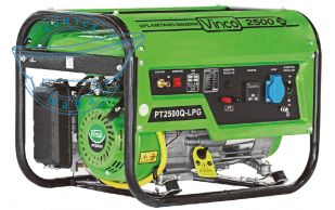 Генератор Vinco бензин/газ PT2500Q-LPG 3,5 кВт