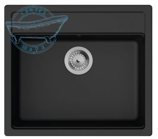 Кухонная мойка Hansgrohe S52 S520-F510 чёрный графит 43359170
