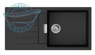 Кухонная мойка Hansgrohe S52 S520-F480 чёрный графит 43358170