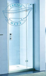 Душевые двери Koller Pool Kvadro 90х195 (Профиль - хром, стекло - прозрачное) K90DC